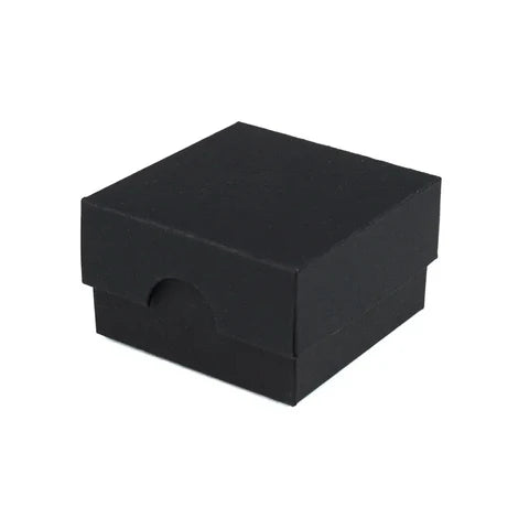 50x50x30mm Box & Lid - black