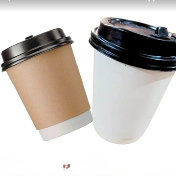 Double wall coffee cup